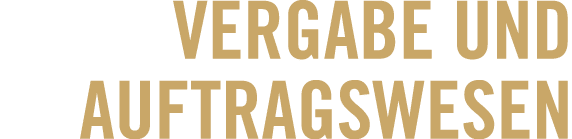 Vergabe und ­Auftragswesen